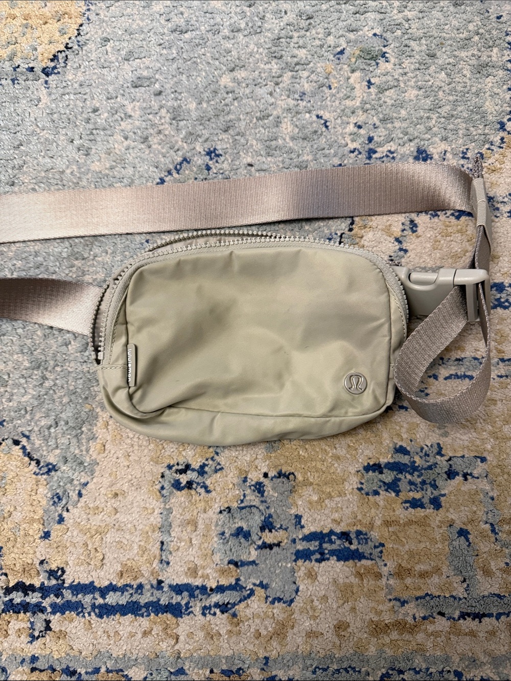 lululemon athletica small crossbody bag in taupe